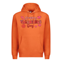 Carrot happy valentine's day Premium Hoodie - LillyAllenDesigns