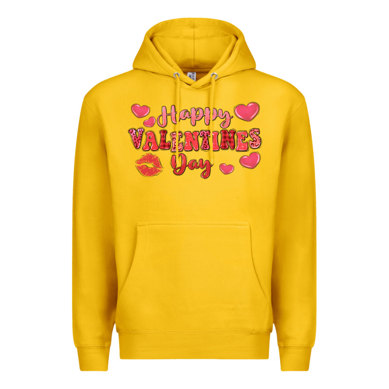 Happy Valentine's Day Premium Hoodie by LillyAllenDesigns | Teevron
