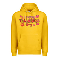 Lemon happy valentine's day Premium Hoodie - LillyAllenDesigns