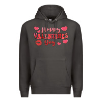 Smoke happy valentine's day Premium Hoodie - LillyAllenDesigns