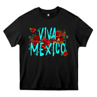 Black viva mexico long live mexico Heavy Core Tee - Jasminsmagicworld