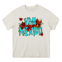 Cream viva mexico long live mexico Heavy Core Tee - Jasminsmagicworld
