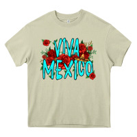 Mossy viva mexico long live mexico Heavy Core Tee - Jasminsmagicworld