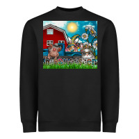 Black happy easter Heavyweight Sweatshirt - CowhideDigitalArt
