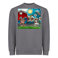 Storm happy easter Heavyweight Sweatshirt - CowhideDigitalArt