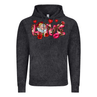 Vintage Black Love Valentine's Day Vintage Hoodie - HowdyJamesFarm