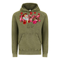 Vintage Olive Love Valentine's Day Vintage Hoodie - HowdyJamesFarm