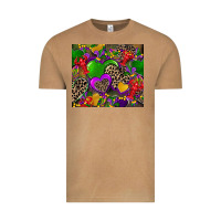 Vintage Camel mardi gras hearts Vintage Tee - CowGirlArtShop