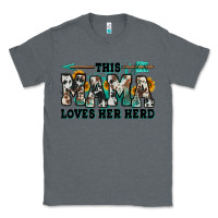 Charcoal Heather this mama loves her herd goats Classic Tee - Jasminsmagicworld