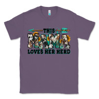 Lavender this mama loves her herd goats Classic Tee - Jasminsmagicworld