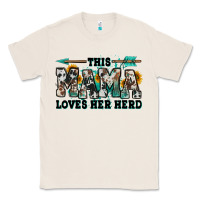 Natural this mama loves her herd goats Classic Tee - Jasminsmagicworld