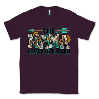 Plum this mama loves her herd goats Classic Tee - Jasminsmagicworld