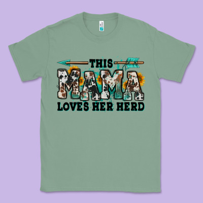 This Mama Loves Her Herd Goats Classic Tee Designed By Jasminsmagicworld