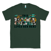 Sports Green this mama loves her herd goats Classic Tee - Jasminsmagicworld