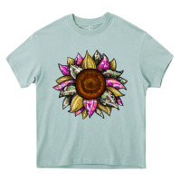 Arona sunflower camouflage Heavy Core Tee - JahusDesignShop
