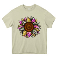 Mossy sunflower camouflage Heavy Core Tee - JahusDesignShop