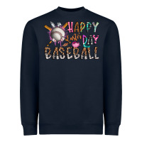 Navy happy easter day baseball Heavyweight Sweatshirt - CowhideDigitalArt