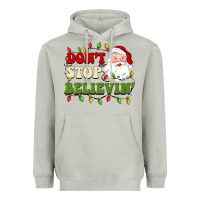 Moon Dust don't stop believin Heavyweight Hoodie - BarkalooDesign