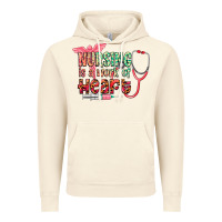 Vintage Artic cowgirl nursing is a work of heart Vintage Hoodie - CowGirlArtShop