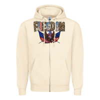 Sandshell freedom Zipper Hoodie - RacoonDesign