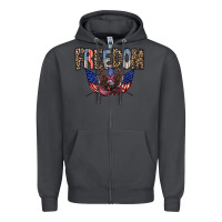 Smoke freedom Zipper Hoodie - RacoonDesign