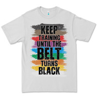 Dove Grey Black Belt Martial Art Training Karate TaeKwonDo Premium Tee - Bettercallsaul