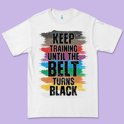 Black Belt Martial Art Training Karate Taekwondo Premium Tee Designed By Bettercallsaul