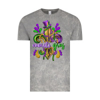 Cloud Rock mardi gras fleur de lis Vintage Tee - CowGirlArtShop
