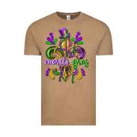 Vintage Coffee mardi gras fleur de lis Vintage Tee - CowGirlArtShop