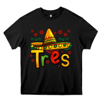 Black tres my third mexican birthday Heavy Core Tee - Jasminsmagicworld