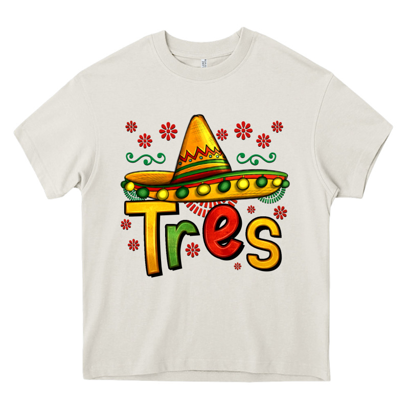 Tres My Third Mexican Birthday Heavy Core Tee by Jasminsmagicworld | Teevron
