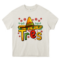 Cream tres my third mexican birthday Heavy Core Tee - Jasminsmagicworld