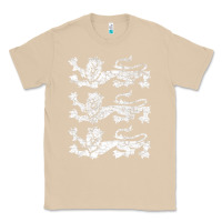 Mushroom Retro Three England Lions Vintage Souvenir Classic Tee - trangStudio