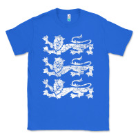 True Royal Retro Three England Lions Vintage Souvenir Classic Tee - trangStudio