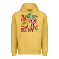 Antique Gold will you be my Premium Hoodie - LillyAllenDesigns
