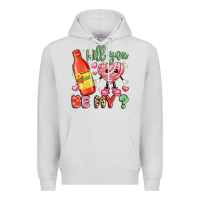 Dove Grey will you be my Premium Hoodie - LillyAllenDesigns