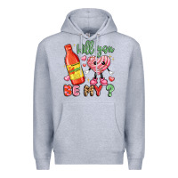 Heather Grey will you be my Premium Hoodie - LillyAllenDesigns