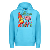 Ocean Blue will you be my Premium Hoodie - LillyAllenDesigns