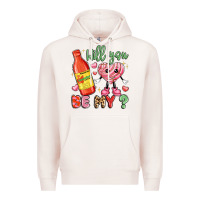 Pale Pink will you be my Premium Hoodie - LillyAllenDesigns