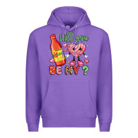 Purple will you be my Premium Hoodie - LillyAllenDesigns