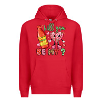 Red will you be my Premium Hoodie - LillyAllenDesigns