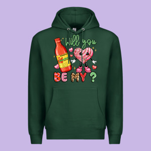 Will You Be My Premium Hoodie Designed By Lillyallendesigns