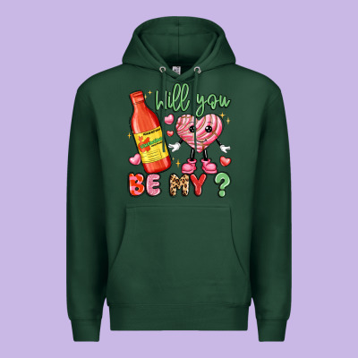 Will You Be My Premium Hoodie Designed By Lillyallendesigns