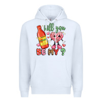White will you be my Premium Hoodie - LillyAllenDesigns