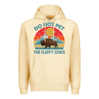 Pina Colada Do Not Pet The Fluffy Cows Vintage Premium Hoodie - trangStudio
