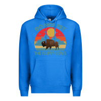 True Royal Do Not Pet The Fluffy Cows Vintage Premium Hoodie - trangStudio