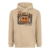 Mushroom it's game day y'all football smiley face Heavyweight Hoodie - BarkalooDesign