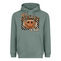 Sage it's game day y'all football smiley face Heavyweight Hoodie - BarkalooDesign