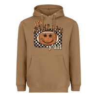 Toasted Coconut it's game day y'all football smiley face Heavyweight Hoodie - BarkalooDesign