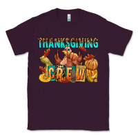 Plum Thanksgiving crew Classic Tee - NancyCooperArtShop